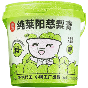 小碗良食純梨膏萊陽(yáng)大桶裝兒童寶寶配料純純的梨 純梨膏220g×1桶