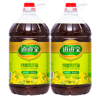 道道全 特香菜籽油 5L*2 非轉(zhuǎn)基因物理壓榨