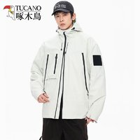 啄木鳥 沖鋒衣 防風防水工裝服 情侶款
