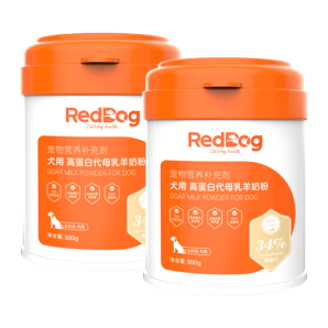 RedDog紅狗羊奶粉貓咪狗狗 低敏高蛋白幼貓幼犬補(bǔ)充鈣質(zhì)乳鐵蛋白維生素益生元 【包裝升級】犬|高蛋白羊奶粉600g