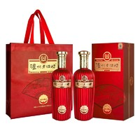 瀘州老酒坊 瀘州老窖 瀘州老酒坊紅耀 52%vol 濃香型白酒 500ml*2瓶