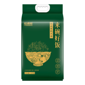 裕道府來(lái)碗好飯東北有機(jī)大米5kg長(zhǎng)粒香米