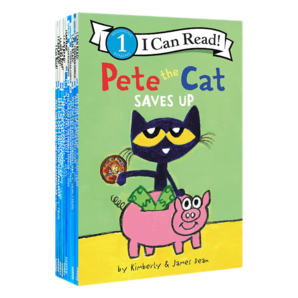 Pete the Cat 皮特貓英文 大全套32冊(cè)（My first 21冊(cè)+Level 1 11冊(cè)）情緒管理 I Can Read系列 分級(jí)閱讀 原版 兒童英文繪本 皮特貓 Level 1級(jí)別 11