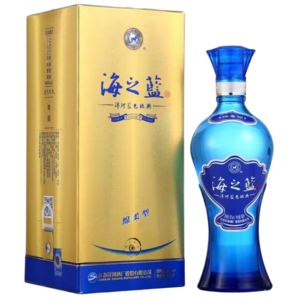 洋河海之藍(lán) 2015年 綿柔濃香型白酒 42度 480ml【名酒鑒真】