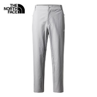 THE NORTH FACE 北面 休閑褲男戶外舒適防潑長褲83OO 灰色/A91 34