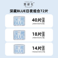 Herlab 她研社 深藏BLUE衛(wèi)生巾 72片