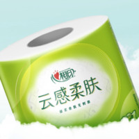 心相印 有芯卷紙云感柔膚 4層110g*12卷 柔韌親膚 衛(wèi)生紙14.48元