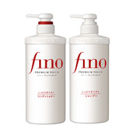 Fino 芬濃 美容復合精華洗發(fā)水護發(fā)素套裝550ml*2