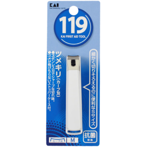 貝?。↘AI）日本進(jìn)口全鋼指甲鉗/指甲刀剪單把（防飛濺）119系列中號M
