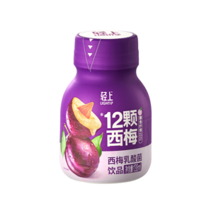 輕上0糖生椰植物蛋白飲料生椰飲料飲品椰汁 西梅乳酸菌飲品138ml*10瓶