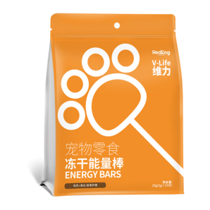 紅狗（RedDog）凍干棒貓零食貓咪狗狗磨牙棒潔齒棒 幼犬幼貓增肥訓(xùn)練雞肉凍干棒 【囤貨裝】南瓜口味60支