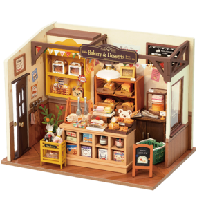 若來（Rolife）diy小屋貝卡的面包店立體拼圖成人積木玩具模型國慶節(jié)禮物女生