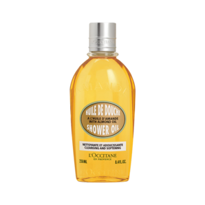 歐舒丹（L'OCCITANE）甜扁桃沐浴油泡泡豐富溫和清潔彈潤肌膚去角質(zhì)送人禮物法國進口 甜扁桃沐浴油 250ml 1瓶