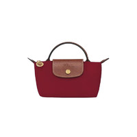 LONGCHAMP 瓏驤 Le Pliage 帆布短柄餃子包迷你手提包