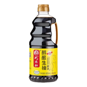 巧媳婦黃豆生抽醬油涼拌炒菜烹飪調(diào)味品家用廚房調(diào)料瓶裝釀造醬油1L 黃豆生抽1L*3