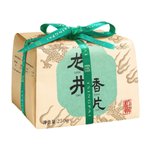 盧正浩龍井明前 2024新茶上市綠茶茶葉錢塘產(chǎn)區(qū) 冷泡茶一級(jí)香片碎茶 香片250g