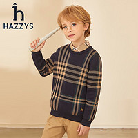 HAZZYS 哈吉斯 男童秋款套頭線衣