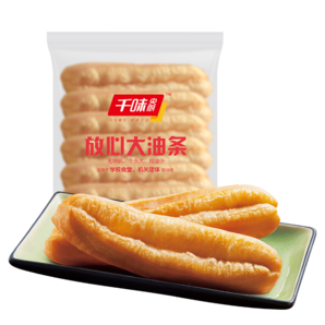 千味央廚 放心大油條1200g 空氣炸鍋 懶人早餐速食 豆?jié){火鍋伴侶 約20根