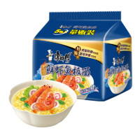 康師傅 鮮蝦魚(yú)板面98g*5包+香辣牛肉面81g*5包