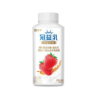 MENGNIU 蒙牛 冠益乳生牛乳發(fā)酵活性益生菌低溫酸奶燕麥草莓味250g*4