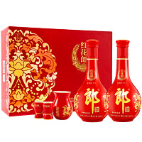 LANGJIU 郎酒 紅花郎 紅花郎十禮盒 53%vol 醬香型白酒 500ml*2瓶