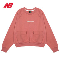 new balance NB衛(wèi)衣秋季印花男款套頭長(zhǎng)袖上衣 女款 AWT23320-MIN S