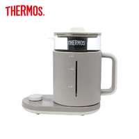 THERMOS 膳魔師 養(yǎng)生壺 煮茶壺 燒水壺 帶茶漏煮茶器8小時保溫迷你養(yǎng)生壺 1.2L EHA-1613E-B