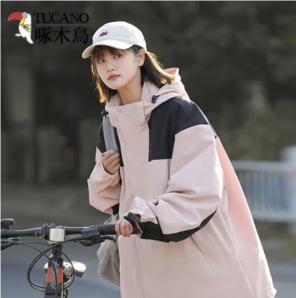 PLUS會(huì)員！啄木鳥(niǎo) 男女同款三合一可拆卸防風(fēng)防水沖鋒衣