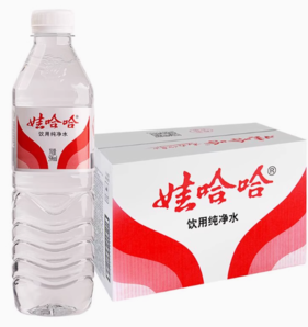 百億補貼！WAHAHA 娃哈哈 蘇打水原味350ml*24瓶