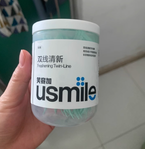 Usmile 笑容加 雙線牙線棒50支*4盒 贈(zèng)18支