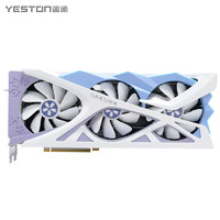 yeston 盈通 RTX 4070Ti SUPER 16G 櫻瞳花嫁OC 游戲顯卡GDDR6X DLSS3