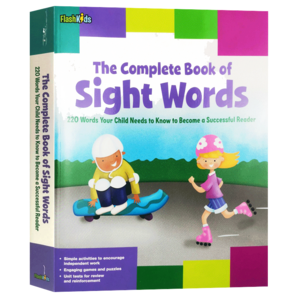 英文原版220個(gè)高頻詞 The Complete Book of Sight Words 常見字