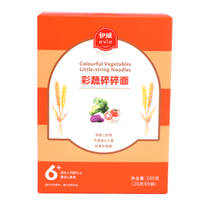 伊威（Eastwes）寶寶面條嬰兒粒粒面/碎碎面/蝴蝶面 未添加食用鹽兒童營養(yǎng)面 碎碎面180g