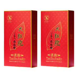 武夷星烏龍茶茗韻武夷巖茶大紅袍一級(jí)500g盒裝武夷山茶葉節(jié)日送禮