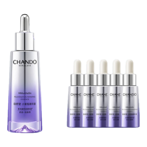 CHANDO 自然堂 肌源修護小紫瓶精華液第六代50mL+10ml*5