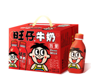 Want Want 旺旺 旺仔牛奶原味 245ml*12瓶