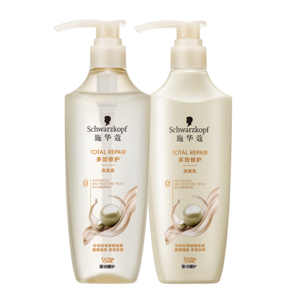 Schwarzkopf 施華蔻 新多效修護(hù)洗發(fā)水洗600ml+潤600ml