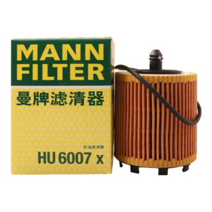 曼牌（MANNFILTER）機(jī)油濾清器機(jī)濾機(jī)油濾芯HU6007x邁銳寶君威君越GL8賽威榮威950