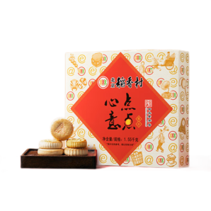 北京稻香村糕點點心北京特產(chǎn)禮盒送禮團購 點點心意糕點禮盒1550g