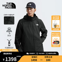 THE NORTH FACE 北面 沖鋒衣SANGRO男女DRYVENT防水24秋冬新款|88FR 4H0/宇宙黑