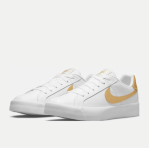 PLUS會(huì)員！NIKE 耐克 COURT ROYALE AC 女款運(yùn)動(dòng)鞋 AO2810-109