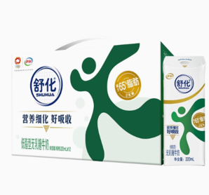 百億補(bǔ)貼！伊利舒化奶無(wú)乳糖低脂牛奶220ml*12盒