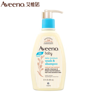 Aveeno 艾惟諾 寶寶二合一洗發(fā)沐浴露 354ml