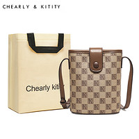 Chearly kitity 包女包2024新款高級感鏈條百搭單肩斜挎包生日禮物 CK3000230-