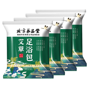 養(yǎng)品堂 艾草泡腳藥包二十四味草本泡澡包泡腳藥包艾草艾葉瑤浴泡澡泡腳真材實(shí)料包男女全家通用 艾草泡腳包4袋(120包)