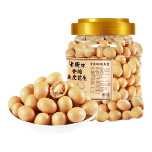 老街口多彩/香脆魚皮花生400g/罐 香脆魚皮花生400g*2罐
