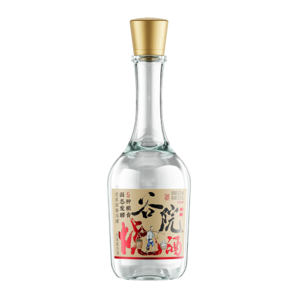 谷小酒 谷院燒酒 濃香型白酒 純糧酒水糧食酒口糧酒 42度 500mL 1瓶 （谷院光瓶試飲裝）