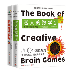 【正版包郵】迷人的數(shù)學(xué)套裝2冊(cè) 315個(gè)燒腦游戲玩通數(shù)學(xué)史+激發(fā)你的創(chuàng)意大腦