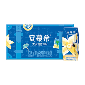 【10點(diǎn)搶】伊利安慕希希臘風(fēng)味酸奶香草味205g*10盒官旗