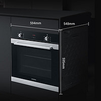 14日20點(diǎn)！SIEMENS 西門子 HB313ABS0W 歐洲原裝進(jìn)口嵌入式烤箱